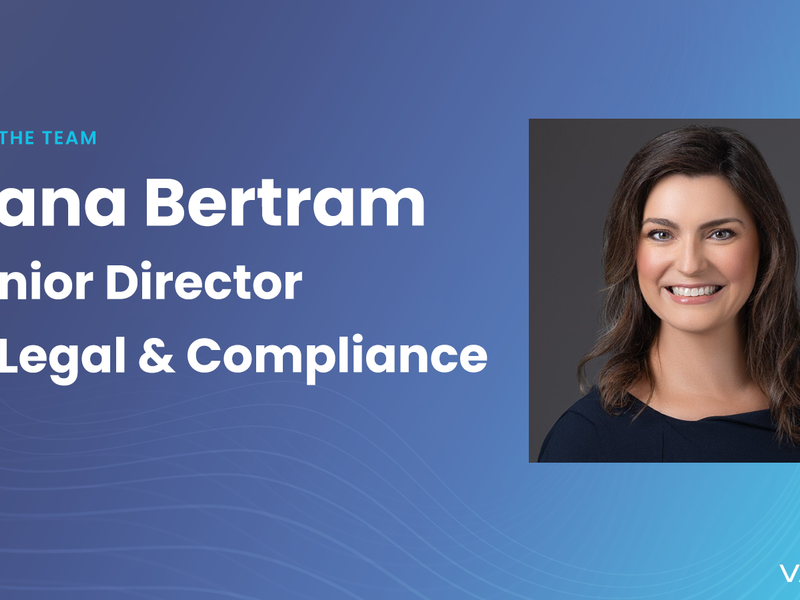 Validic Meet the Team banner featuring Elana Bertram, Senior Director of Legal and Compliance.